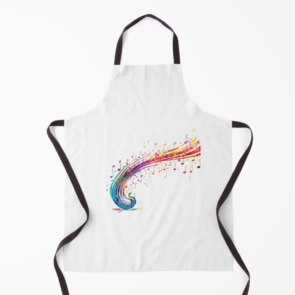 Item preview, Musical Pattern with Notes Rainbow designed and sold by lessyun.