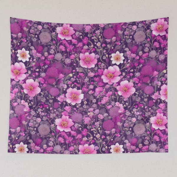 Item preview, "Blossoming Fantasy in Magenta" designed and sold by OasisOfGraphics.