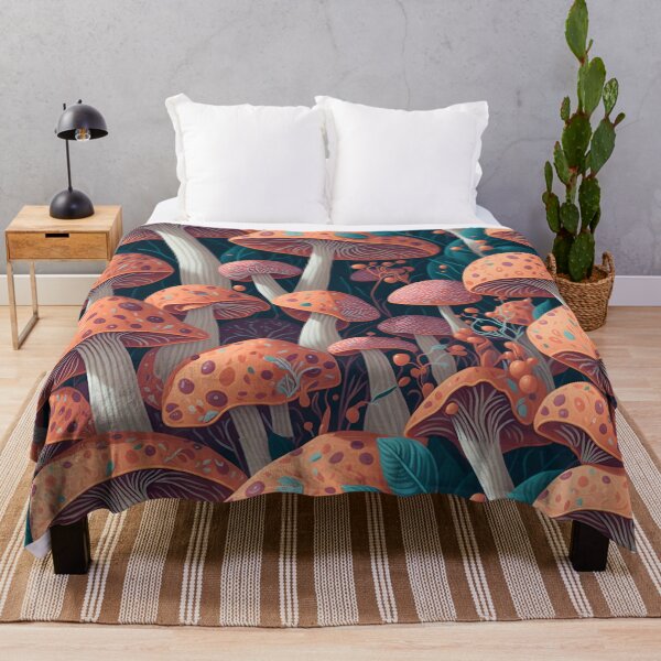 Item preview, Colorful Mushrooms seamless patterns designed and sold by Pride-Casuals.