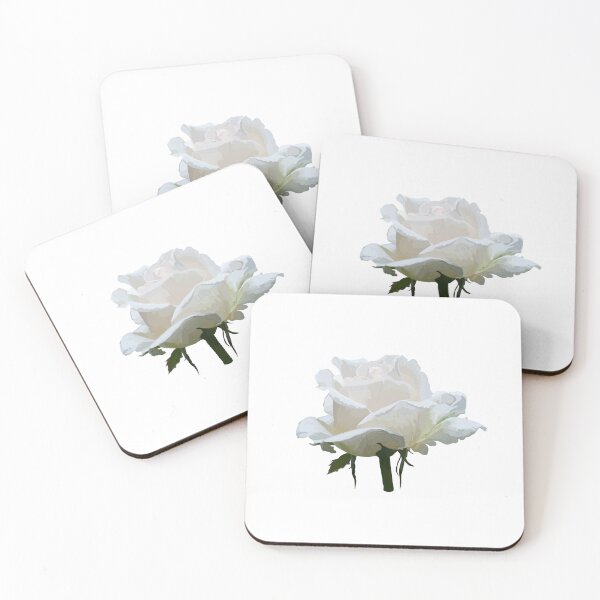 Item preview, white rose designed and sold by Tatty-shop.