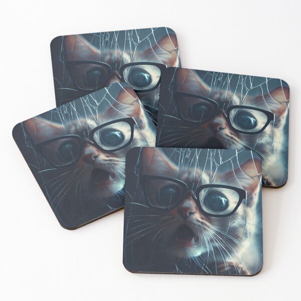 Item preview, Trapped In a Web - Cat designed and sold by TheHelpingCat.