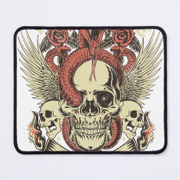 Item preview, Skulls, Roses and Snake Art designed and sold by Tuong Nguyen.