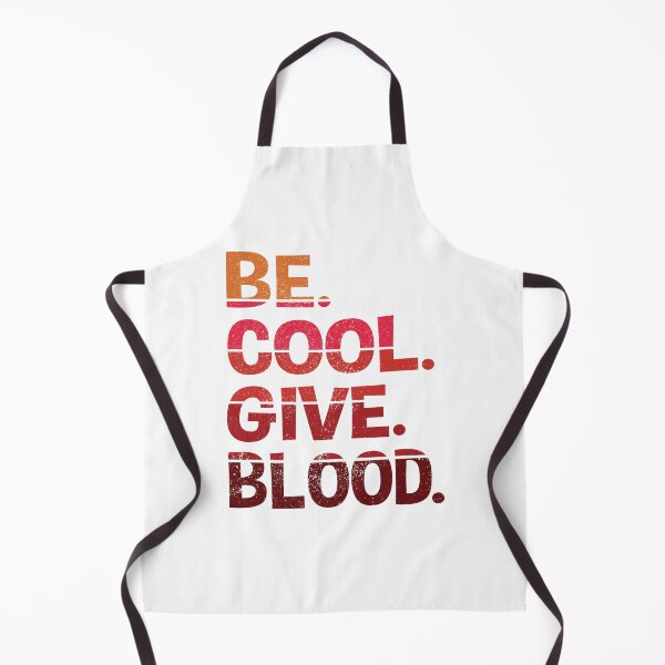 Item preview, be.cool.give.blood. red designed and sold by Line2Rhyme.