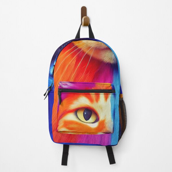 Item preview, Rainbow cat Mia - The colorful and colorful cat designed and sold by Pixelboys.