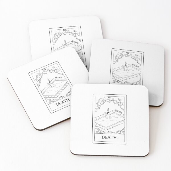 Item preview, The Sims Death tarot card swimming pool   designed and sold by hollyisnotanart.