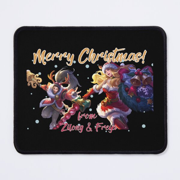Item preview, Mobile Legends Bang Bang Fan Zilong and Freya Christmas designed and sold by Kormix.