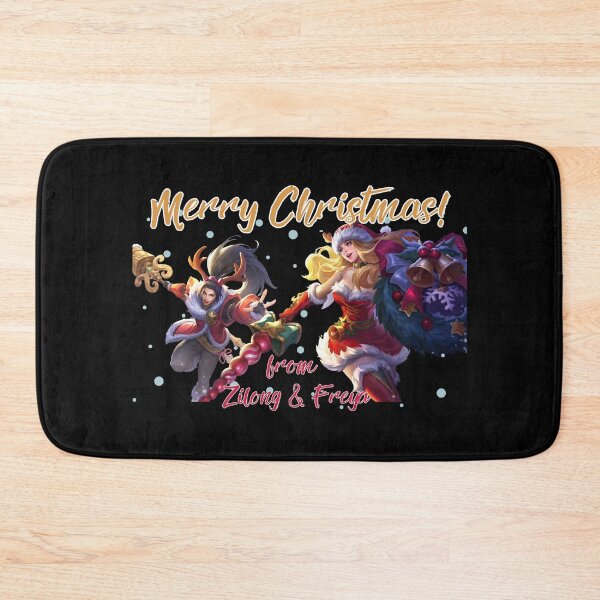 Item preview, Mobile Legends Bang Bang Fan Zilong and Freya Christmas designed and sold by Kormix.