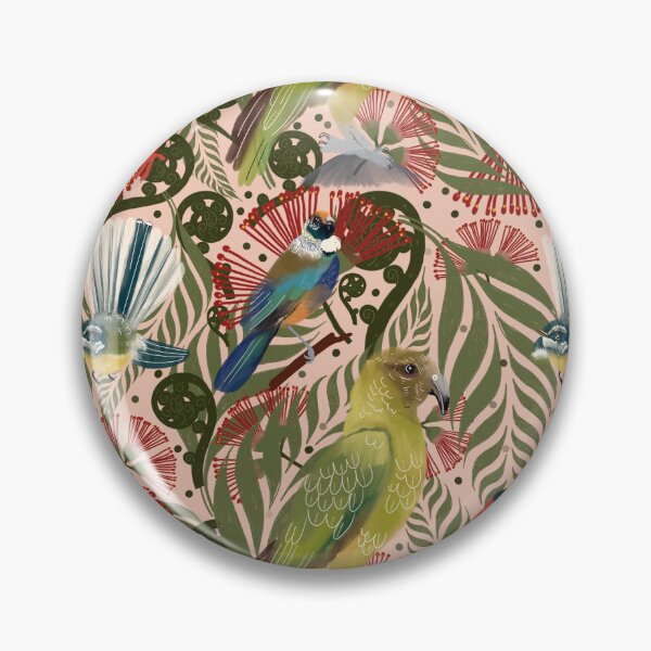 Item preview, Kiwi flora and fauna - large designed and sold by SarahMac39.