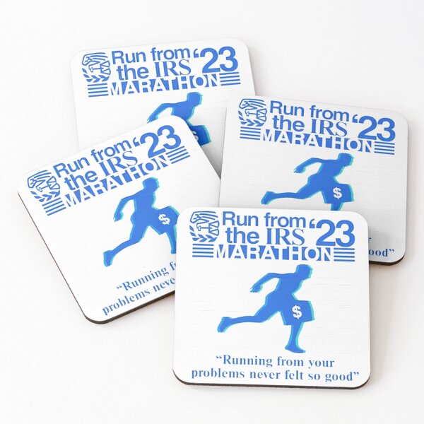 Item preview, Run from irs the marathon 23 designed and sold by hanzoreed.