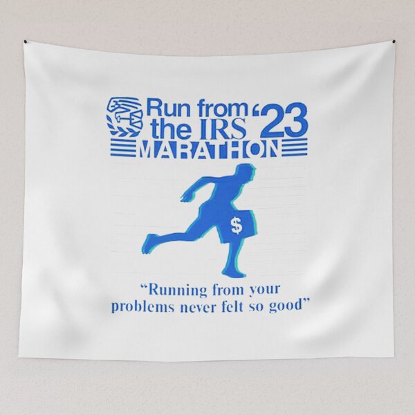 Item preview, Run from irs the marathon 23 designed and sold by hanzoreed.