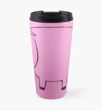 Pig - Cochon - Martin Boisvert Travel Mug