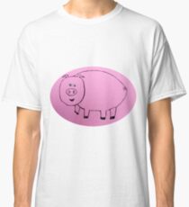 Pig - Cochon - Martin Boisvert Classic T-Shirt
