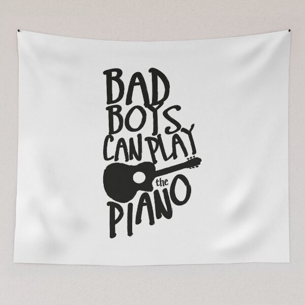 Item preview, Bad boys can play the piano designed and sold by Napitchu.