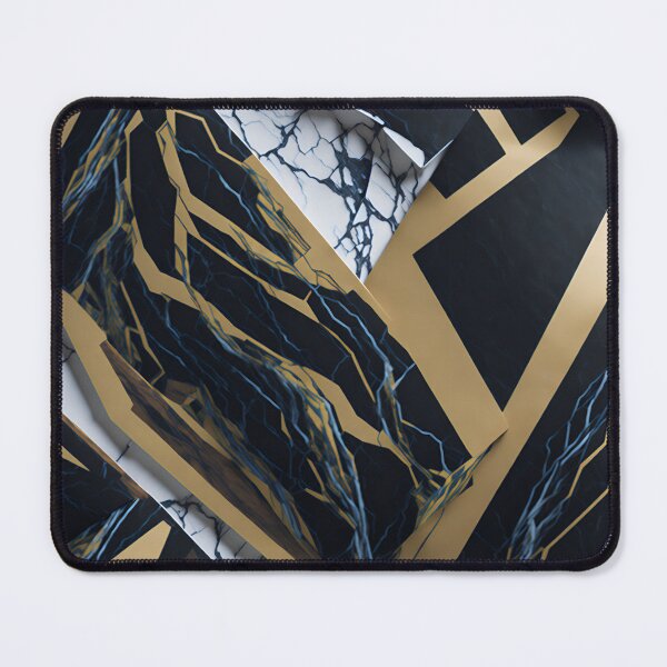 Item preview, Golden Black Marble designed and sold by TondoMeander.