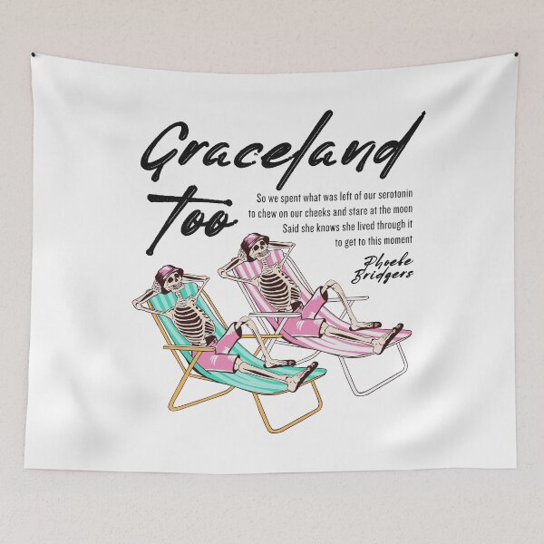 Item preview, Graceland Too - Phoebe Bridgers designed and sold by Think In Scenes.