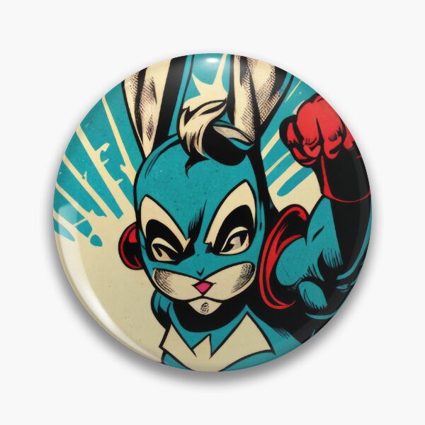 Item preview, Kira the Carrot Girl - The long-eared superheroine designed and sold by Pixelboys.