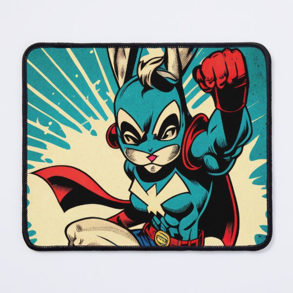 Item preview, Kira the Carrot Girl - The long-eared superheroine designed and sold by Pixelboys.