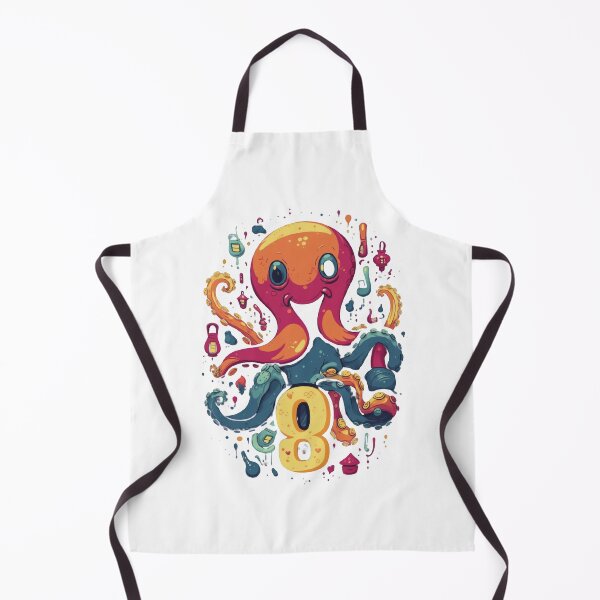 Item preview, Funny Eight Arms, One Heart designed and sold by lessyun.