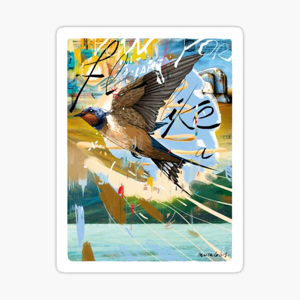 Fly like a... Sticker