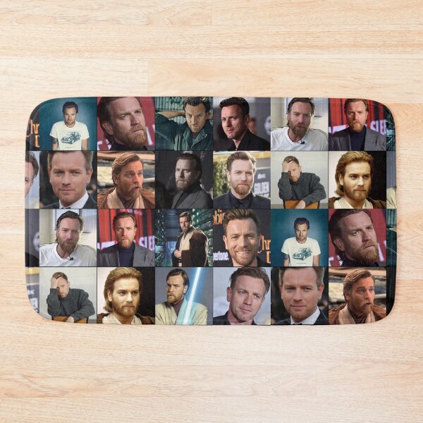 Artikelvorschau,  Ewan McGregor Fotocollage entworfen und verkauft von GoghGetta.