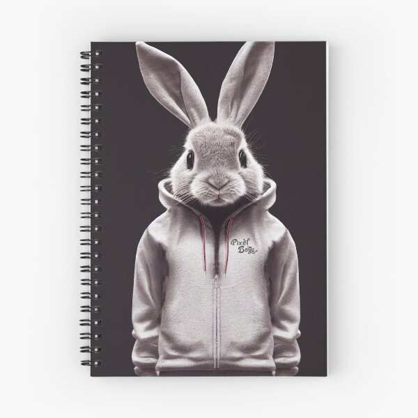 Item preview, The hip Hoppler rabbit Valerian - long-eared Easter bunny crew designed and sold by Pixelboys.