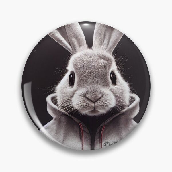 Item preview, The hip Hoppler rabbit Valerian - long-eared Easter bunny crew designed and sold by Pixelboys.