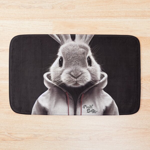Item preview, The hip Hoppler rabbit Valerian - long-eared Easter bunny crew designed and sold by Pixelboys.