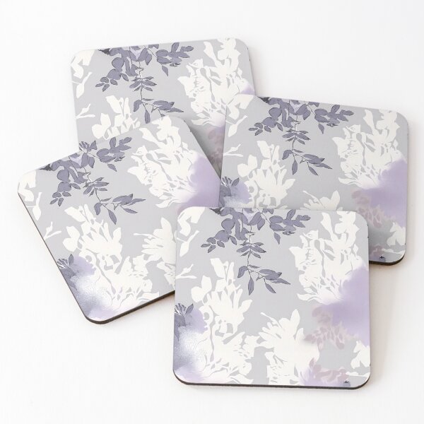 Item preview, Lavender purple vintage romantic leaf abstract elegance seamless pattern designed and sold by LUEE-Design.
