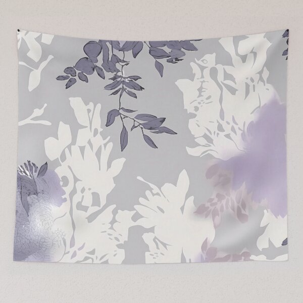 Item preview, Lavender purple vintage romantic leaf abstract elegance seamless pattern designed and sold by LUEE-Design.