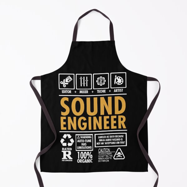 Item preview, Sound Engineer Editor Mixer Techie Artist Job Funny designed and sold by Nerd Shizzle.
