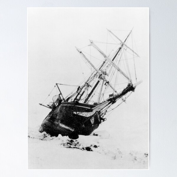 Item preview, Shackleton's ship trapped in Antarctic ice, 1915 (V330/0013) designed and sold by SciencePhoto.