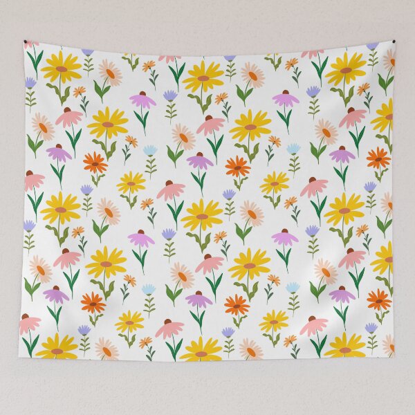 Item preview, Colourful Cute Flower Meadow designed and sold by Ana Moguš.