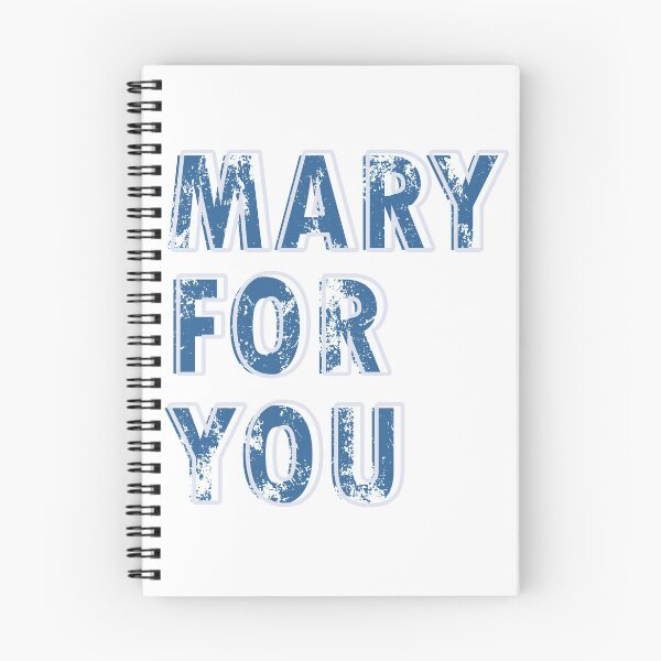 Item preview, Mary For You White and Blue Marian Design designed and sold by Eagle xTiger.