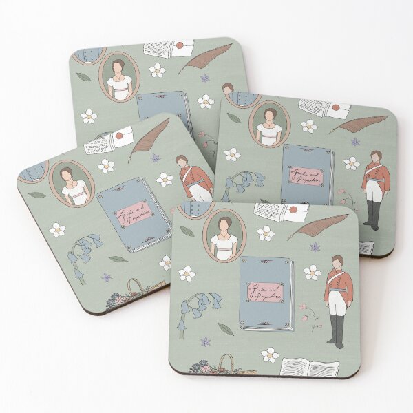 Item preview, Pride and Prejudice illustrations designed and sold by Ellie Mellon.