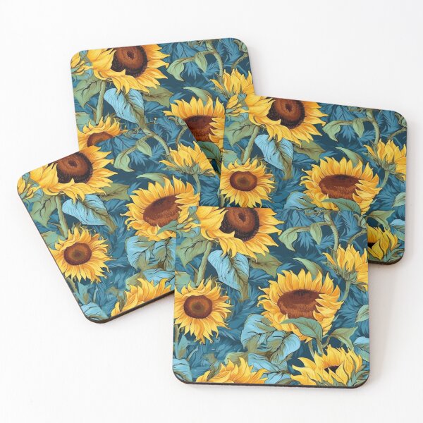 Item preview, Sunflower Bliss - Van Gogh Inspired Sunflower Design by Mila van Meer designed and sold by Mila van Meer.