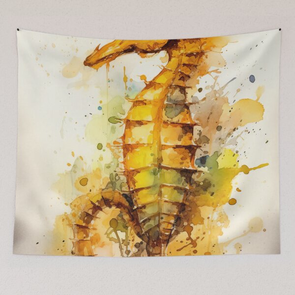 Item preview, Seahorse Radiance Ocean Elegance designed and sold by Paintings By Simon .