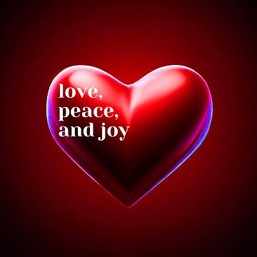 Artwork thumbnail, love, peace, and joy by cokemann