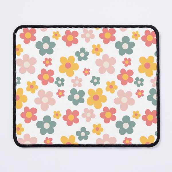 Item preview, Colourful Cute Modern Flowers Pattern designed and sold by Ana Moguš.