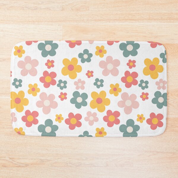 Item preview, Colourful Cute Modern Flowers Pattern designed and sold by Ana Moguš.
