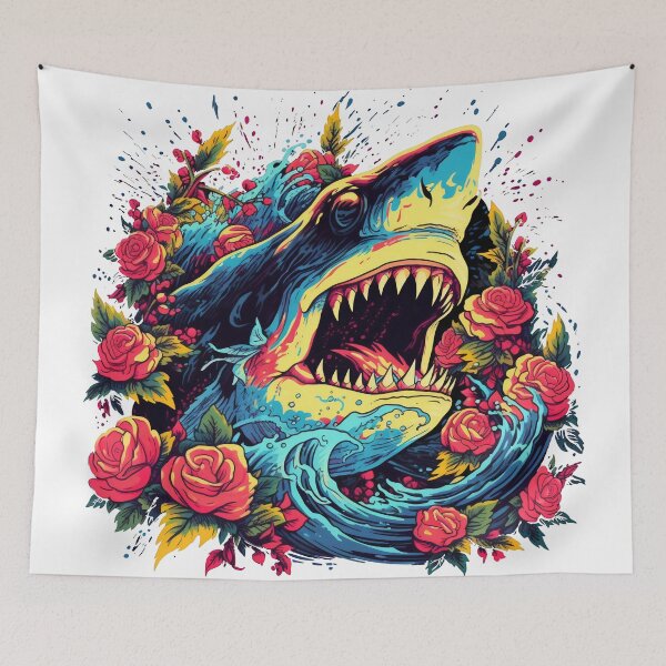 Item preview, Shark attack designed and sold by flowinglobe.