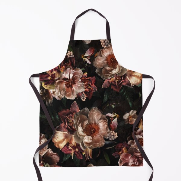 Item preview, Vintage Baroque Peonies Botanical Night Garden Nightgarden designed and sold by UtArt.