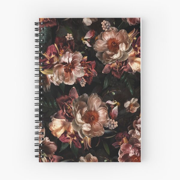 Item preview, Vintage Baroque Peonies Botanical Night Garden Nightgarden designed and sold by UtArt.