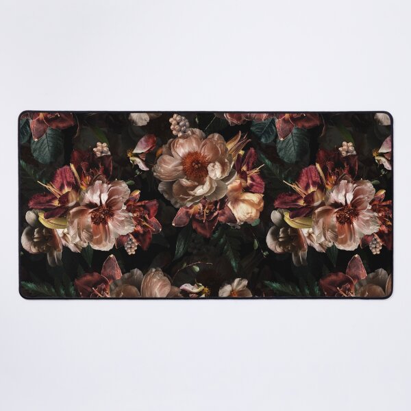 Item preview, Vintage Baroque Peonies Botanical Night Garden Nightgarden designed and sold by UtArt.