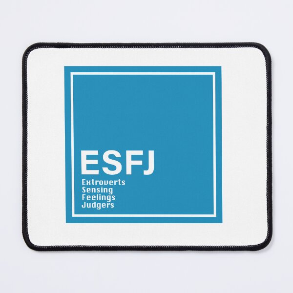 Artikelvorschau, MBTI, ESFJ, 16 Persönlichkeiten, blau entworfen und verkauft von princessmi-com.