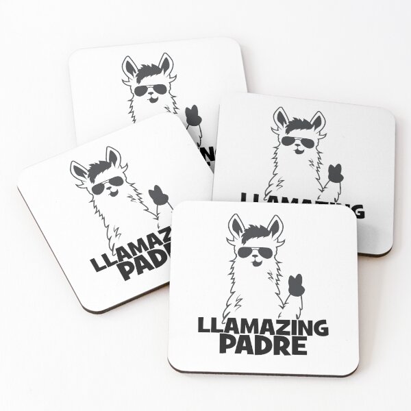 Item preview, Llamazing Padre Dad Daddy Father's Day Llama Lover Gift Funny designed and sold by LusterCraft.