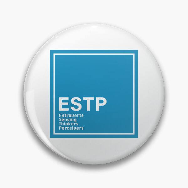 Item preview, MBTI, ESTP , 16 Personalities , blue designed and sold by princessmi-com.