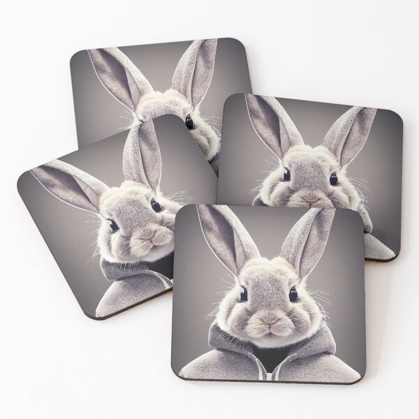 Item preview, Constantin - The trendy Easter bunny with a heart for rabbit children designed and sold by Pixelboys.