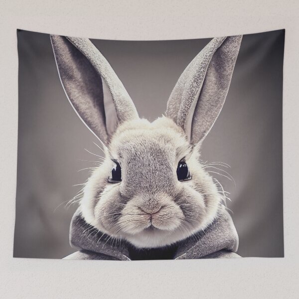 Item preview, Constantin - The trendy Easter bunny with a heart for rabbit children designed and sold by Pixelboys.