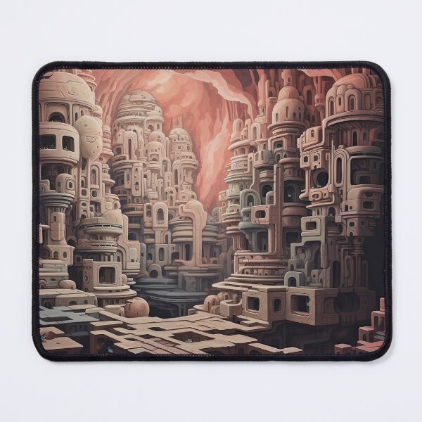 Item preview, Fantasy city under ground designed and sold by nikigoessi.