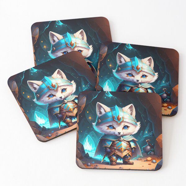 Item preview, Chibi Arctic Fox Adventurer  designed and sold by AIStudio137.